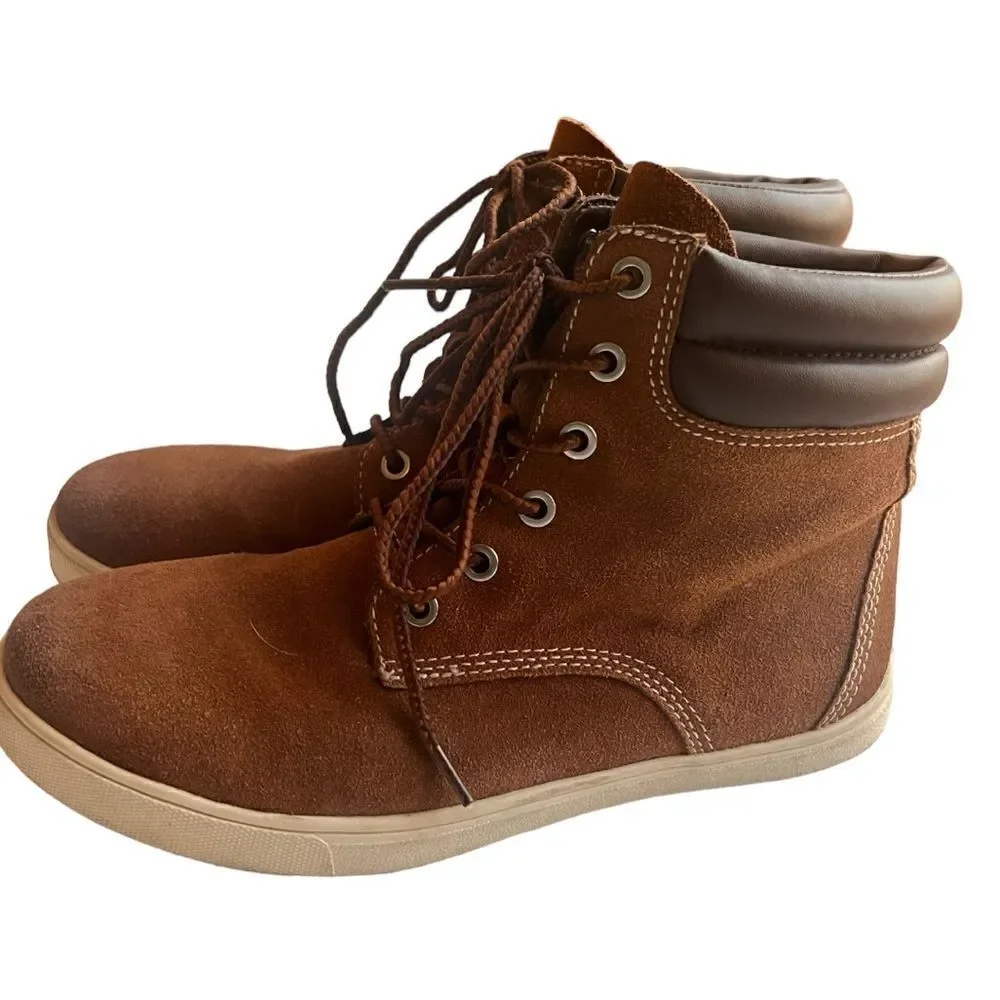 Circus by Sam Edelman Brown Jamie Padded Collar Boot sz 7